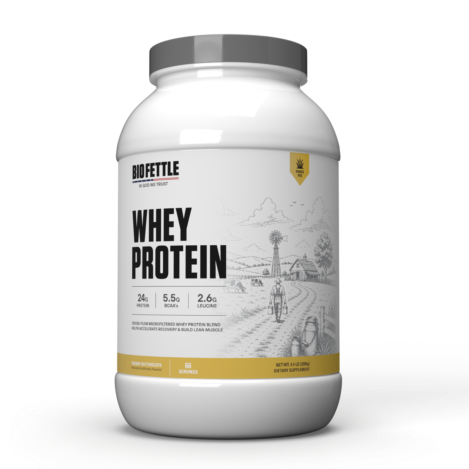 Bio Fettle Whey Protein Butterscotch